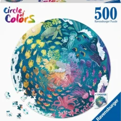 Ravensburger Puzzel Circle Of Colors Ocean And Submarine - Legpuzzel - 500 Stukjes