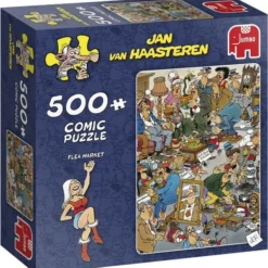 Jan Van Haasteren Flea Market Puzzel - 500 Stukjes