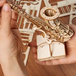 Robotime 3D Houten Puzzel Muziekinstrument Saxophone, TG309, 8,5x7x23cm - 6946785116793 21 Robotime 3D Houten Puzzel Muziekinstrument Saxophone, TG309, 8,5x7x23cm - 6946785116793 -Puzzels Verfijnd Winkel 550x578 15