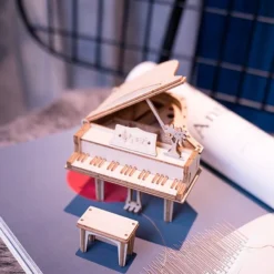 Robotime 3D Houten Puzzel Muziekinstrument Grand Piano, TG402 - Overig -Puzzels Verfijnd Winkel 550x578 20