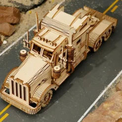 Robotime Modelbouwpakket Heavy Truck 22,4 Cm Hout 286-delig -Puzzels Verfijnd Winkel 550x578 3