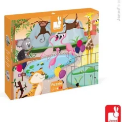 Janod Voelpuzzel - Een Dag In De Dierentuin -Puzzels Verfijnd Winkel 550x579 3