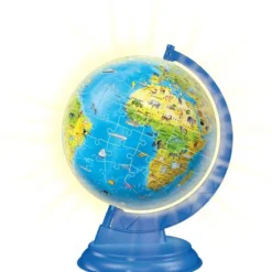 Ravensburger XXL Globe (Engels) Night Edition - 3D Puzzel - 180 Stukjes -Puzzels Verfijnd Winkel 550x581