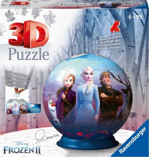 Ravensburger Disney Frozen 2 Puzzleball - 3D Puzzel - 72 Stukjes -Puzzels Verfijnd Winkel 550x581 4