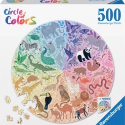 Ravensburger Puzzel Circle Of Colors Animals - Legpuzzel - 500 Stukjes 11 Ravensburger Puzzel Circle Of Colors Animals - Legpuzzel - 500 Stukjes -Puzzels Verfijnd Winkel 550x583
