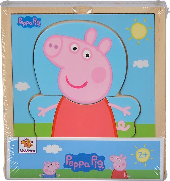 Eichhorn Peppa Pig Houten Legpuzzel 1 Eichhorn Peppa Pig Houten Legpuzzel