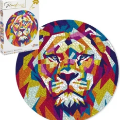 Grafix Voordeelpack 4x Puzzel 1000 Stukjes Volwassenen | Verschillende Ronde Puzzels | Diameter 68 CM | Legpuzzel -Puzzels Verfijnd Winkel 550x585