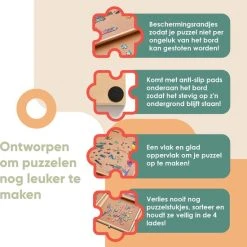 Puzzlr - Puzzelbord Met Opbergsysteem - Houten Puzzelplaat Onderlegger Met 6 Laden - 1500 Stukjes -Puzzels Verfijnd Winkel 550x591 1
