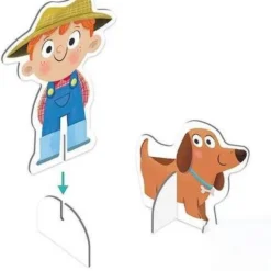 Goula Vormenpuzzel Boerderij Junior Hout - 17 Stukjes -Puzzels Verfijnd Winkel 550x592