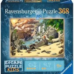 Ravensburger Escape Puzzle Kids Pirates - 368 Stukjes -Puzzels Verfijnd Winkel 550x594