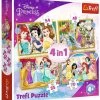 Trefl Princess 4-in-1 Puzzel - 35/48/54/70 Stukjes