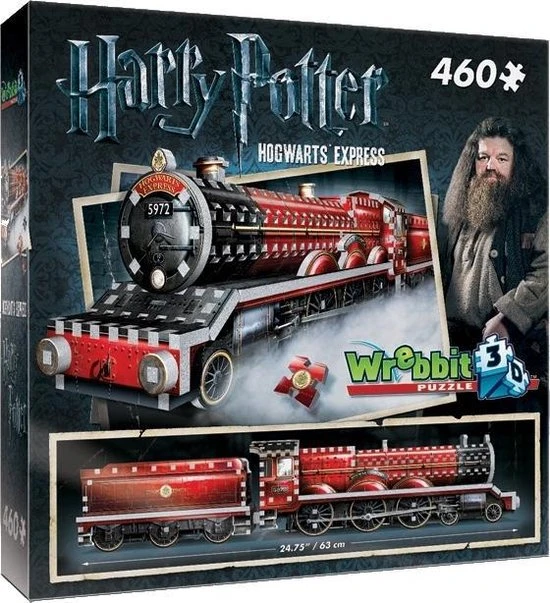 Wrebbit 3D Puzzel - Harry Potter Hogwarts Express - 460 Stukjes 12 Wrebbit 3D Puzzel - Harry Potter Hogwarts Express - 460 Stukjes - Afbeelding 12