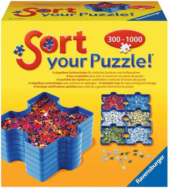 Ravensburger Sort Your Puzzle - Puzzelsorteerder 1 Ravensburger Sort Your Puzzle - Puzzelsorteerder