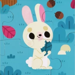 Janod | Voelpuzzel Bosdieren -Puzzels Verfijnd Winkel 550x609