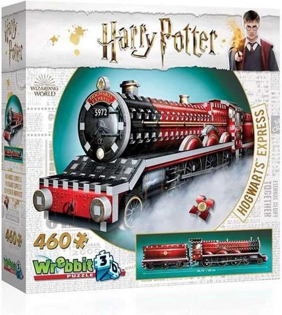 Wrebbit 3D Puzzel - Harry Potter Hogwarts Express - 460 Stukjes 13 Wrebbit 3D Puzzel - Harry Potter Hogwarts Express - 460 Stukjes - Afbeelding 13