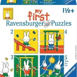 Ravensburger Nijntje My First Puzzels -2+3+4+5 Stukjes - Kinderpuzzel