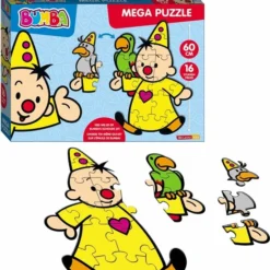 Bumba Mega Vloerpuzzel 16 Stukken - 60 Cm Groot - In Een Koffertje -Puzzels Verfijnd Winkel 550x624