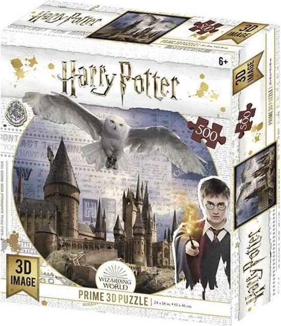 Prime3D Prime 3d 3d-puzzel Harry Potter/hogwarts En Hedwig 500 Stuks 1 Prime3D Prime 3d 3d-puzzel Harry Potter/hogwarts En Hedwig 500 Stuks