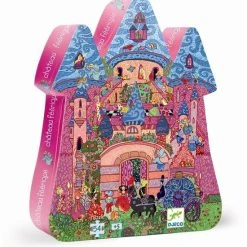 Djeco - Het Sprookjeskasteel - 54 Stukjes 14 Djeco - Het Sprookjeskasteel - 54 Stukjes -Puzzels Verfijnd Winkel 550x638 3