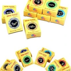 Enjoy Puzzles IQ Puzzels 3D - Metaal - 32 Stuks - Breinbrekers - Traktatie -Puzzels Verfijnd Winkel 550x653