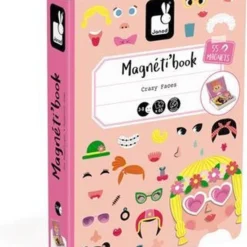 Janod Magnetibook - Gekke Gezichten Meisjes -Puzzels Verfijnd Winkel 550x666 1