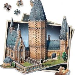 Hogwarts - Great Hall - Wrebbit 3D Puzzel - Harry Potter - 850 Stukjes -Puzzels Verfijnd Winkel 550x667 2