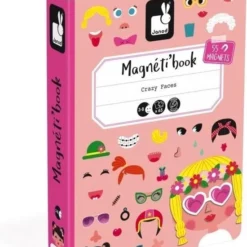 Janod Magnetibook - Gekke Gezichten Meisjes -Puzzels Verfijnd Winkel 550x669