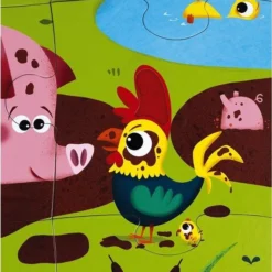Janod Voelpuzzel - Boerderijdieren 20 Janod Voelpuzzel - Boerderijdieren -Puzzels Verfijnd Winkel 550x674