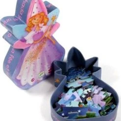 Djeco De Fee En De Eenhoorn - 36 Stukjes -Puzzels Verfijnd Winkel 550x676 1