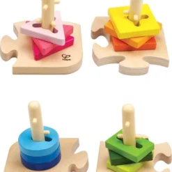Hape Speelgoed - Vormen En Kleuren Puzzel -Puzzels Verfijnd Winkel 550x681