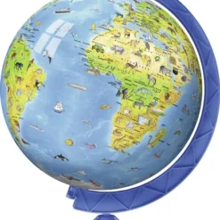 Ravensburger XXL Kinder Globe (Engels) - 3D Puzzel - 180 Stukjes -Puzzels Verfijnd Winkel 550x682
