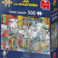 Jan Van Haasteren Snoepfabriek Puzzel - 500 Stukjes -Puzzels Verfijnd Winkel 550x697 6