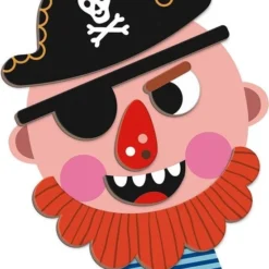 Janod Magnetibook - Gekke Gezichten Jongens -Puzzels Verfijnd Winkel 550x704