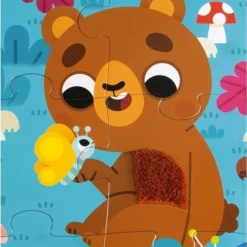 Janod | Voelpuzzel Bosdieren -Puzzels Verfijnd Winkel 550x708