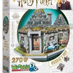 Wrebbit Puzzles Harry Potter - Hagrid's Hut - 270 Stukjes - Wrebbit 3D Puzzle