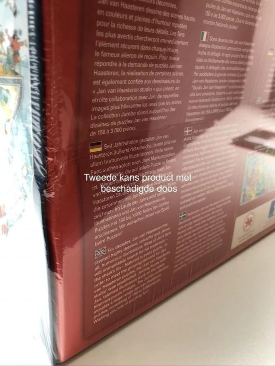 Jan Van Haasteren Cruiseschip Puzzel - 1000 Stukjes 12 Jan Van Haasteren Cruiseschip Puzzel - 1000 Stukjes - Afbeelding 12