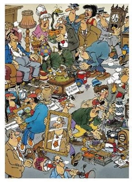 Jan Van Haasteren Flea Market Puzzel - 500 Stukjes 2 Jan Van Haasteren Flea Market Puzzel - 500 Stukjes - Afbeelding 2