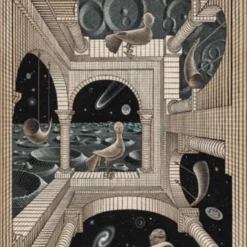 Puzzelman Andere Wereld - M.C. Escher (1000)