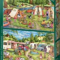 Falcon Puzzel Camping And Caravanning - Legpuzzel - 2x500 Stukjes -Puzzels Verfijnd Winkel 550x767 3