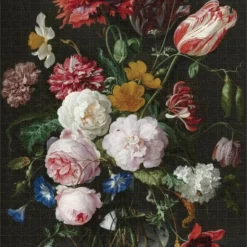 Grafix Puzzel 1000 Stukjes Volwassenen | Thema Bloemen In Vaas | Puzzel | Formaat 50 X 70 CM | Schilderij Puzzel