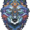 Mystery Wolf 031 A3 | Legpuzzel Wolf | Houten Jigsaw Puzzels | 200 Stukjes | Dierenpuzzel| Meer Dan 50 Verschillende Modellen