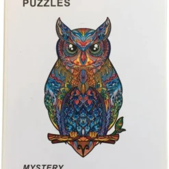 Mystery Uil 034 A3 |Houten Legpuzzel| Houten Jigsaw Puzzel | 200 Stukjes | Dierenpuzzel| Meer Dan 50 Verschillende Modellen -Puzzels Verfijnd Winkel 550x782
