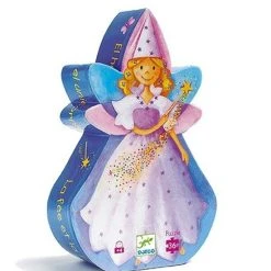 Djeco De Fee En De Eenhoorn - 36 Stukjes -Puzzels Verfijnd Winkel 550x790