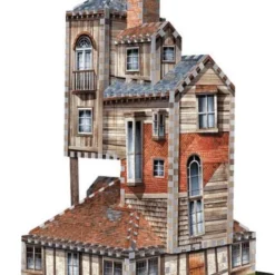 The Burrow- Weasley Family Home - Wrebbit 3D Puzzel - Harry Potter - 415 Stukjes -Puzzels Verfijnd Winkel 550x794 1