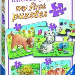 Ravensburger Schattige Huisdieren- My First Puzzels -2+4+6+8 Stukjes - Kinderpuzzel 24 Ravensburger Schattige Huisdieren- My First Puzzels -2+4+6+8 Stukjes - Kinderpuzzel -Puzzels Verfijnd Winkel 550x819