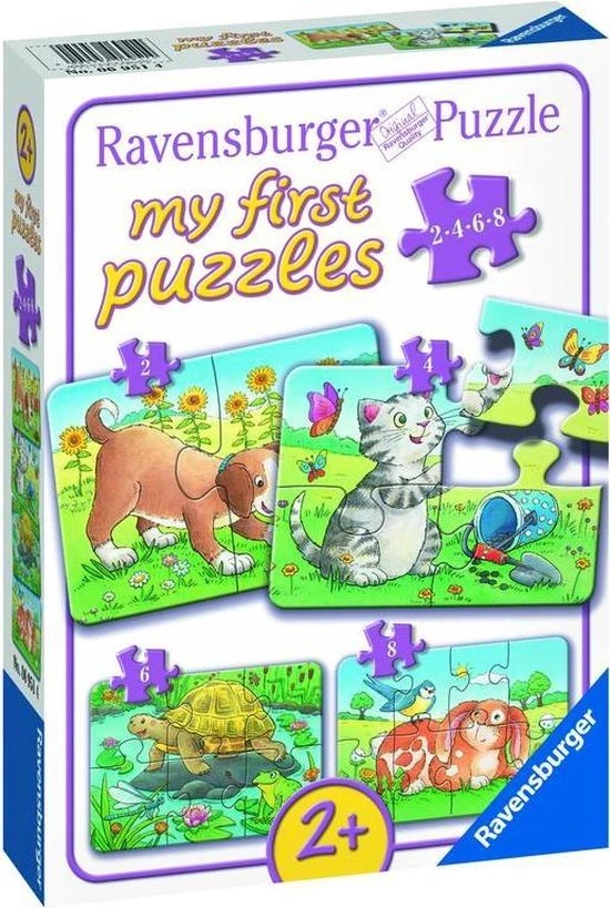 Ravensburger Schattige Huisdieren- My First Puzzels -2+4+6+8 Stukjes - Kinderpuzzel 12 Ravensburger Schattige Huisdieren- My First Puzzels -2+4+6+8 Stukjes - Kinderpuzzel - Afbeelding 12