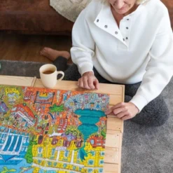 Jumbo Premium Collection Puzzel Rien Poortvliet: Building Noah's Ark - Legpuzzel - 1000 Stukjes -Puzzels Verfijnd Winkel 550x824 21