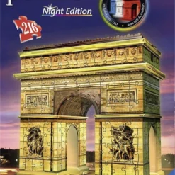 Ravensburger Arc De Triomphe Night Edition - 3D Puzzel Gebouw - 216 Stukjes -Puzzels Verfijnd Winkel 550x824 26