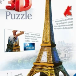 Ravensburger Eiffeltoren - 3D Puzzel Gebouw Van 216 Stukjes
