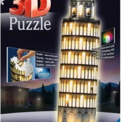 Ravensburger Toren Van Pisa 3D Puzzel Night Edition - 216 Stukjes -Puzzels Verfijnd Winkel 550x838
